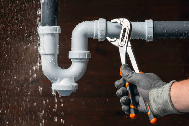 Professional Plumbing technician working in Alverda, PA